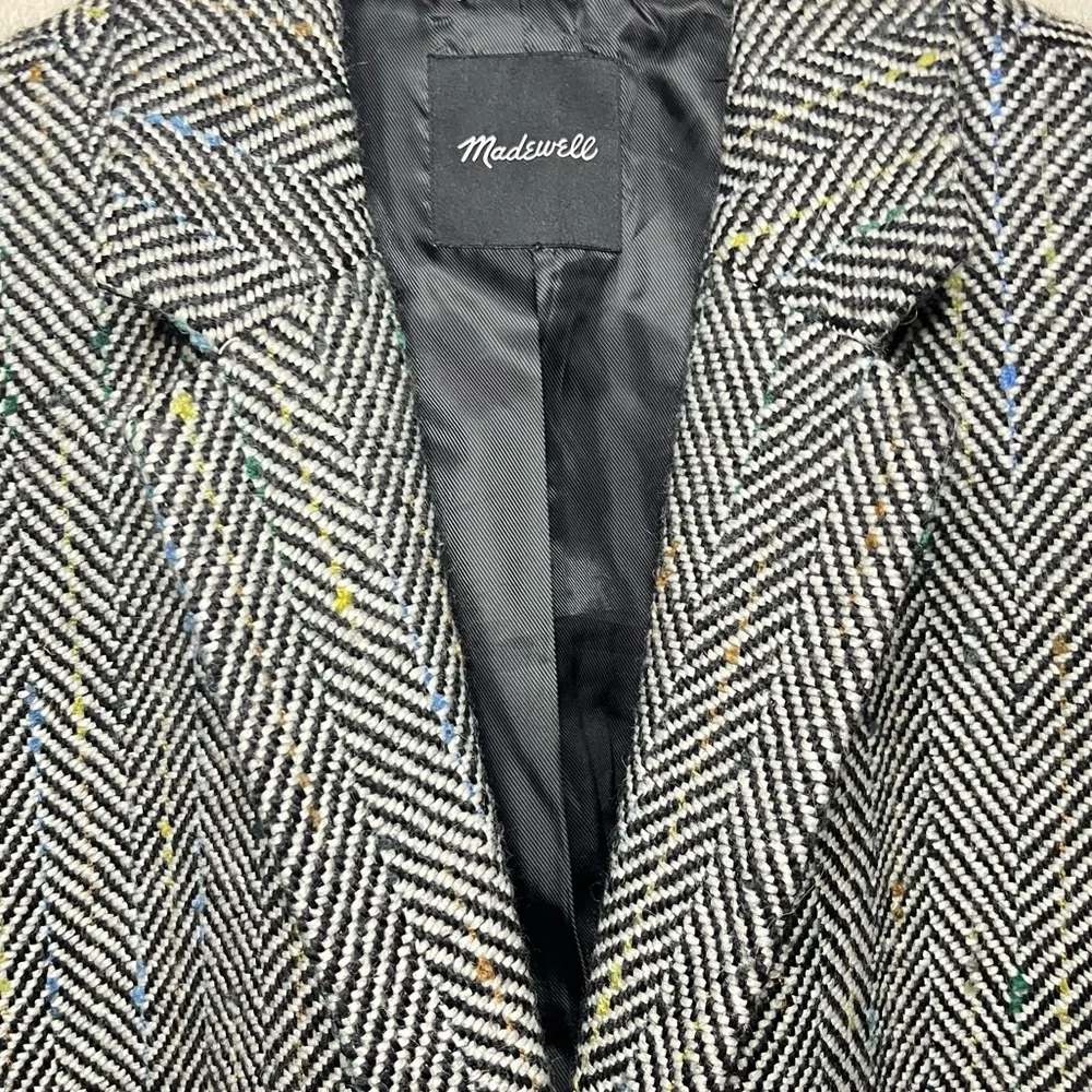Madewell Elmcourt Fleckled Herringbone Coat - Picture 7 of 16